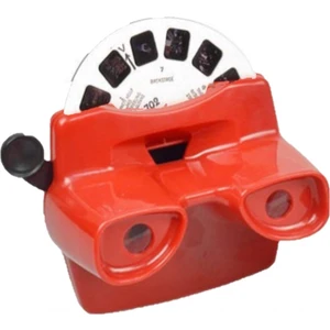 3D Nostaljik Filmli Kabe'yi Gösteren Resim Görüntüleyici Fotoğraf Makinesi Eğitici Oyuncak