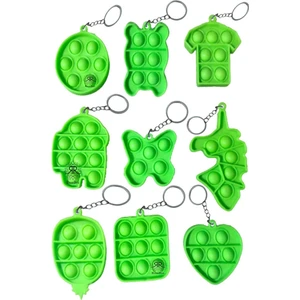 Popit Fidget Pop It Push Bubble Duyusal Stres Oyunu Eğitici Oyuncak Anahtarlık 1 Adet