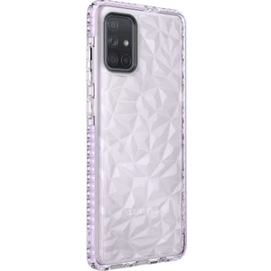 Samsung Galaxy A51 Prizmatik Desenli Buzz Kılıf Ekran Koruyucu