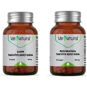 Resveratrol 250 Mg 30 Kapsül + 5 Htp 30 Kapsül