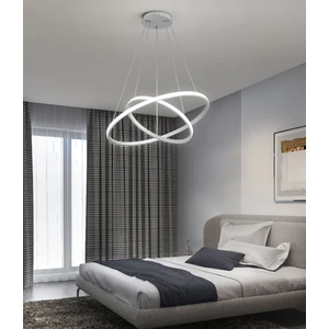 TT Aydınlatma TT300-2 Halka 2'li Mat Beyaz LED Avize