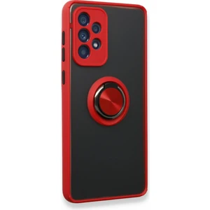 Samsung Galaxy A23 4g Kılıf Yüzüklü Mat Kamera Korumalı Silikon