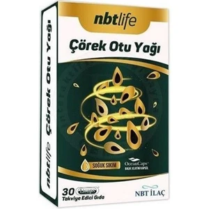 Nbt İlaç Nbtlife Çörek Otu Yağı 30 Kapsül