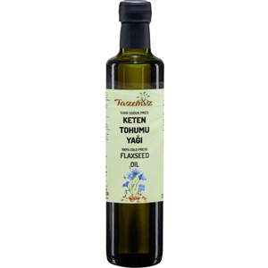 Keten Tohumu Yağı Soğuk Sıkım 500 ml