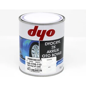 Dyocryl 2k Akrilik-Beyaz-Fi 249-1L