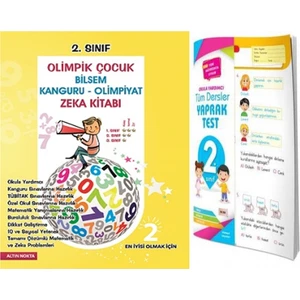 Altın Nokta Yayınevi 2. Sınıf Olimpik Bilsem Kitabı ve Yaprak Test