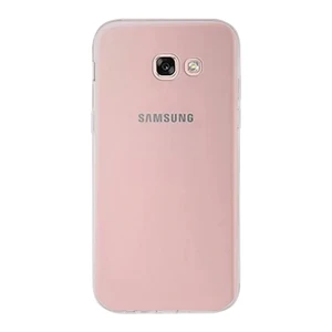Case World Samsung Galaxy A5 (2017) ile Uyumlu Kapak 1mm Şeffaf Silikon ile Uyumlu Kılıf