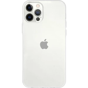 Case World Caseworld Apple iPhone 12 Pro Kapak 1mm Şeffaf Silikon Kılıf