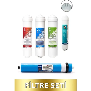 Su Arıtma Cihazı 5'li Filtre Yıllık Bakım Seti