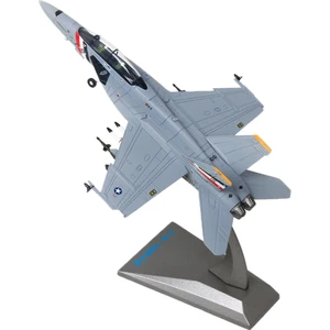 1/100 Alaşımlı Uçak F-18 Avcı Uçak Modeli Oyuncaklar Çocuk Koleksiyonları (Yurt Dışından)