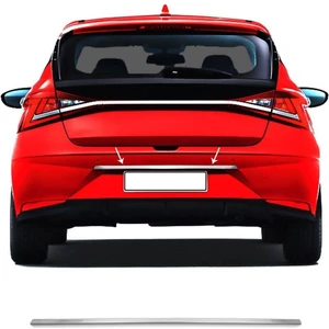 Hyundai I20 Krom Bagaj Çıtası Plaka Üstü 2020 ve Sonrası
