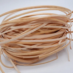 Yassı Rattan Doğal Bambu Çubuk 110 gr Brüt  - 2,5mm Rattan Ip