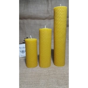 Balve Mum Balmumu Mum 3'lü Set