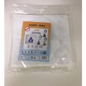 Meysan Menteşe Arçelik-Beko TT635 5'li Süpürge Toz Torbası