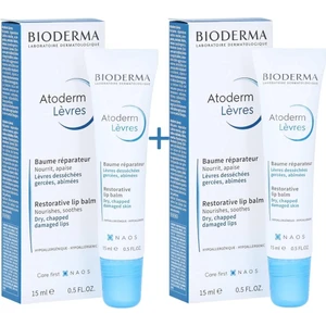 Atoderm Lip Balm 15 ml 2 Adet