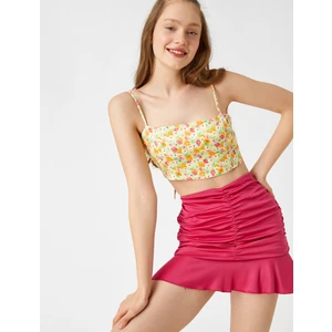 Mini Etek Büzgülü