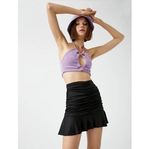 Mini Etek Büzgülü