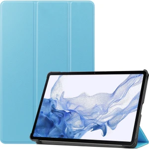 Shin-Wo Samsung Galaxy Tab S8 11'' Için Flip Tablet Kılıfı - Siyah (Yurt Dışından)