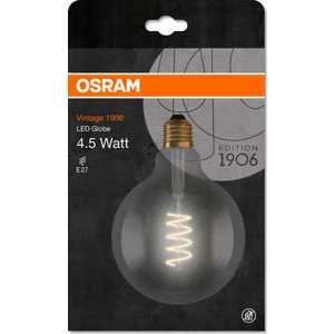 Vintage 1906 Led Globe 4W Sarı Işık E-27 140lm Smoke Ampul