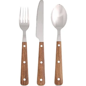 Woodea 18 Parça Yemek Çatal Kaşık Bıçak Takımı
