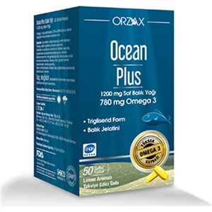 Ocean Plus 1200 Mg Saf Balık Yağı 50 Kapsül (DCN101)