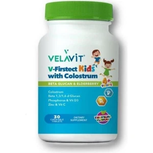 V-Firstect Kids With Colostrum 30 Çiğneme Tableti (VLT101)