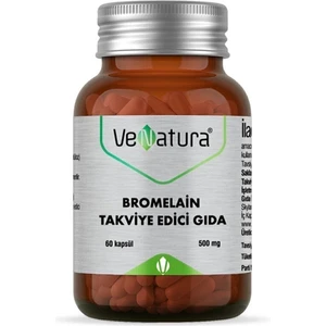 Venatura Bromelain Takviye Edici Gıda 60 Kapsül
