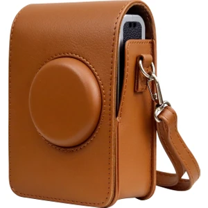 Ykd Store Fujıfılm Instax Mini Evo Için Tam Vücut Deri Kılıf Çanta Siyah (Yurt Dışından)