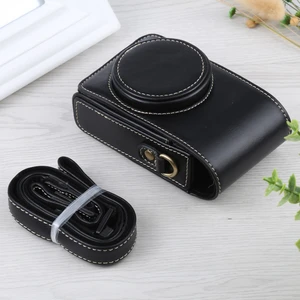 Ykd Store Ricoh gr Iıı Için Tam Vücut Kamera Pu Deri Kılıf Çanta Kahve (Yurt Dışından)