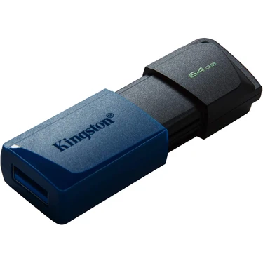 Kıngston 64GB Usb3.2 Gen 1 Datatraveler Exodıa M (Black + Blue)  