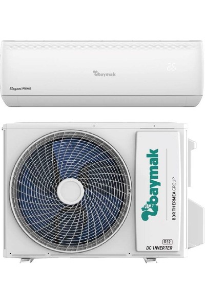 Baymak Elegant Prime 12 A + + 12000 Btu R32 Duvar Tipi Inverter Klima