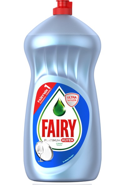 Fairy Platinum Hijyen Sıvı Bulaşık Deterjanı Limon 1500 ml