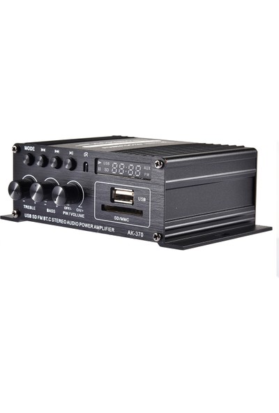KKmoon DC12V Amplifikatör Hifi Araba Stereo Müzik Alıcısı (Yurt Dışından)