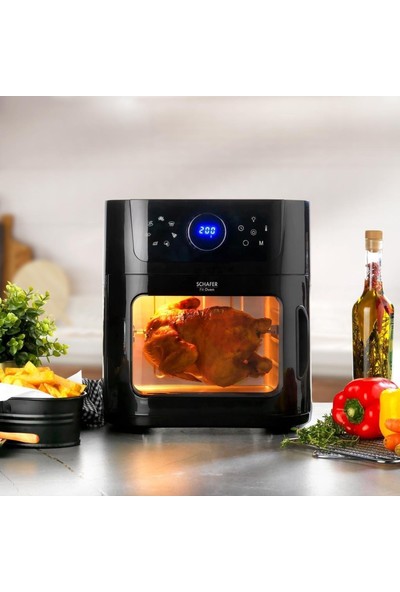 Schafer Fit Oven Airfryer Sıcak Hava Fritözü ve Fırın-Syh