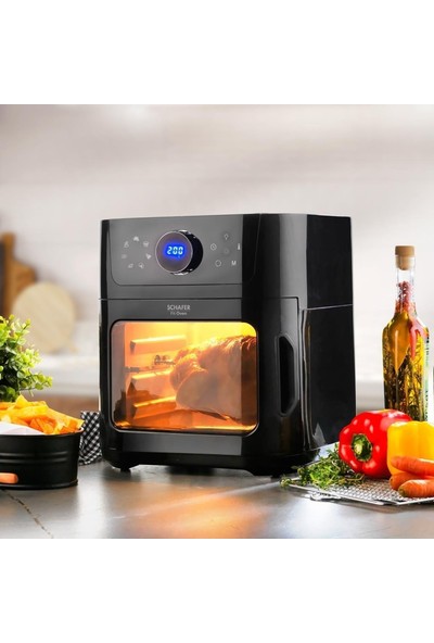 Schafer Fit Oven Airfryer Sıcak Hava Fritözü ve Fırın-Syh