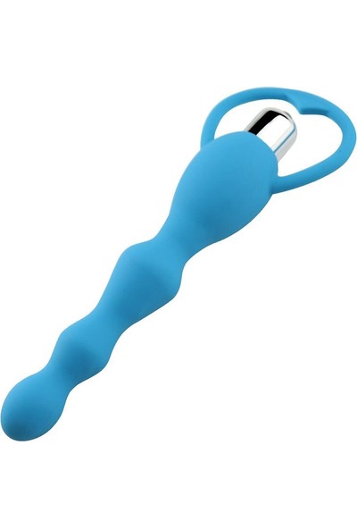 Joytoy Prostat Vibratörü Anal Vajinal Boğumlu Titreşimli Tıpa Prostat Dildosu