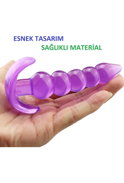 Joytoy Boğumlu Anal Plug Vajinal Tıpa Anal Tıkaç