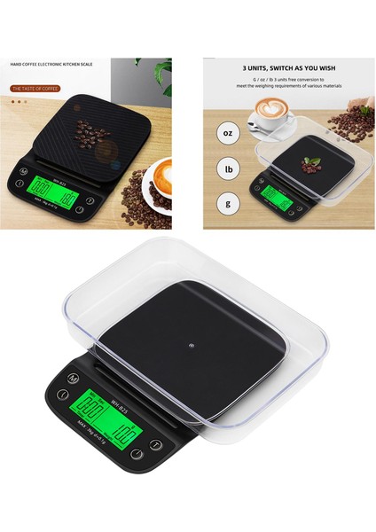 Zamanlayıcı ile Dijital Kahve Ölçeği (Yurt Dışından) fiyatları