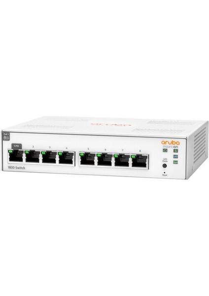 Hp Aruba Instant On JL810A 1830-8G, 8port,  Gigabit, Yönetliebilir, Rack Mount Switch