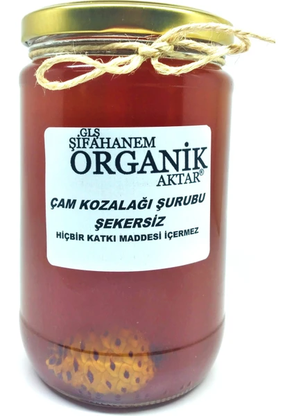 GLŞ Şifahanem Organik Aktar Çam Kozalak Şurubu 850 ml