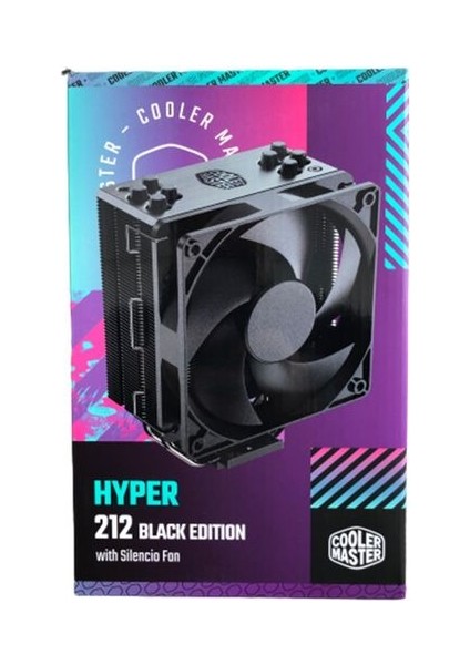 Cooler Master Hyper 212 Black Intel ve Amd Uyumlu Cpu Fan, RR-212S-20PK-R2