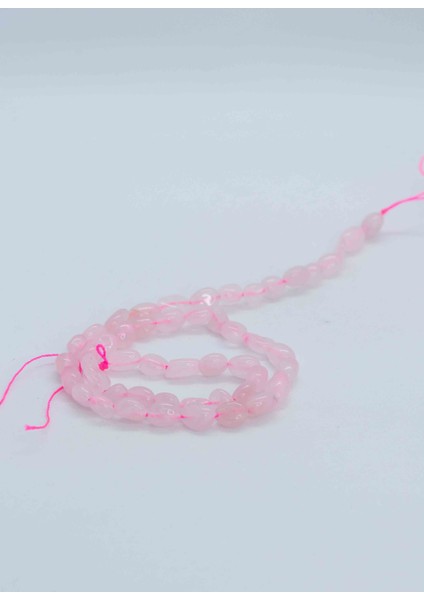 Pembe Kuvars Taşı Doğaltaş Tımbıl Dizi