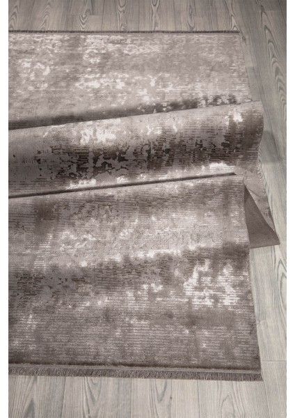 Gri Vintage Bambu Altı Kaymaz Halı fiyatları