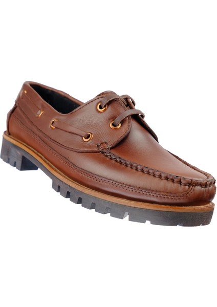 Dexter Tarzı Hakiki Deri Taba Renk Günlük Ortapedik Ayakkabı fiyatları