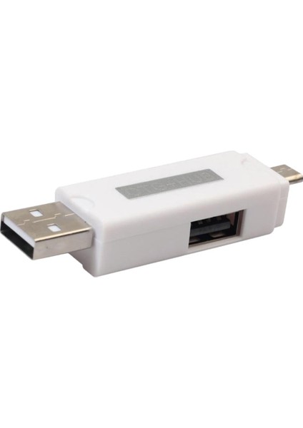 USB 2.0 Hub Mikro USB Tf Kart Okuyucu Otg Adaptörü İçin Huawei / Sony / Samsung Galaxy Beyaz (Yurt Dışından)