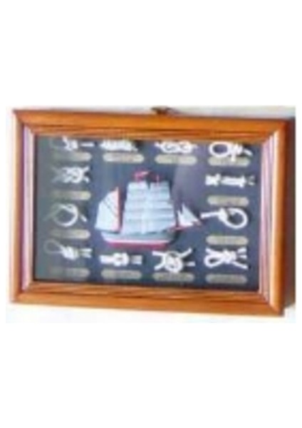 Ip Panosu 17×12×3 Dekoratif Hediyelik Duvar Süsüs