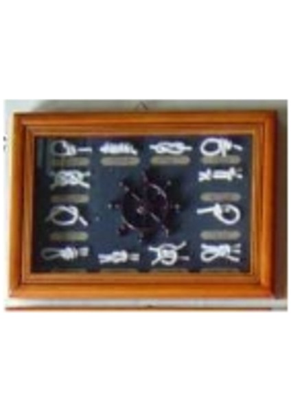 Ip Panosu 17×12×3 Dekoratif Hediyelik Duvar Süsü