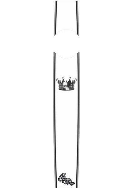 Cg Beyaz Nikel King Dekoratıf Depo Üstü Şeridi