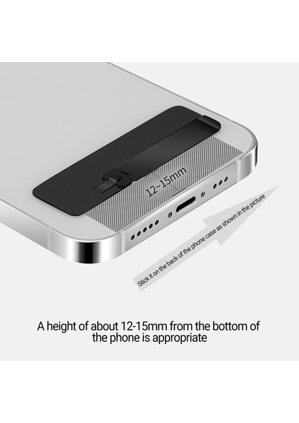 Telefon Dağı Güçlü Yapışkanlık Güçlü Rulman Kapasitesi Ultra-Ince Akıllı Telefon Masası Mini Yapışkan Tembel Braketi Fotoğraf Çekmek Için(Yurt Dışından) fiyatları