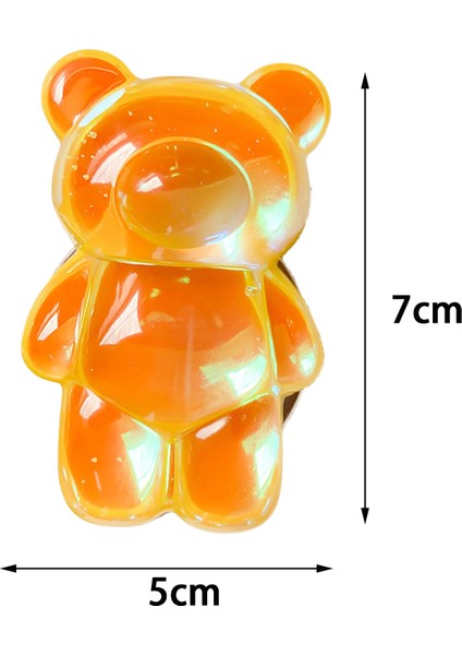 Cep Telefonu Parmak Tutucu Karikatür Geri Yapışkan Degrade Sevimli Kaplama Ayı Katlanır Telefon Kavrama Tv Izlemek Için Standı(Yurt Dışından) fiyatları